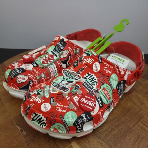 CROCS COCA COLA ALL-TERRAIN CLOG 209312 WHITE M9/W11 main image 12